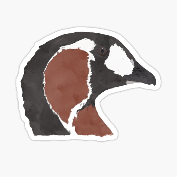 Item preview, Red breasted goose designed and sold by PuffyFeathers.
