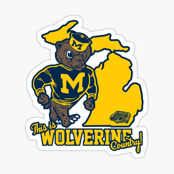 Item preview, This is Wolverine Country! designed and sold by VintageVarsity5.