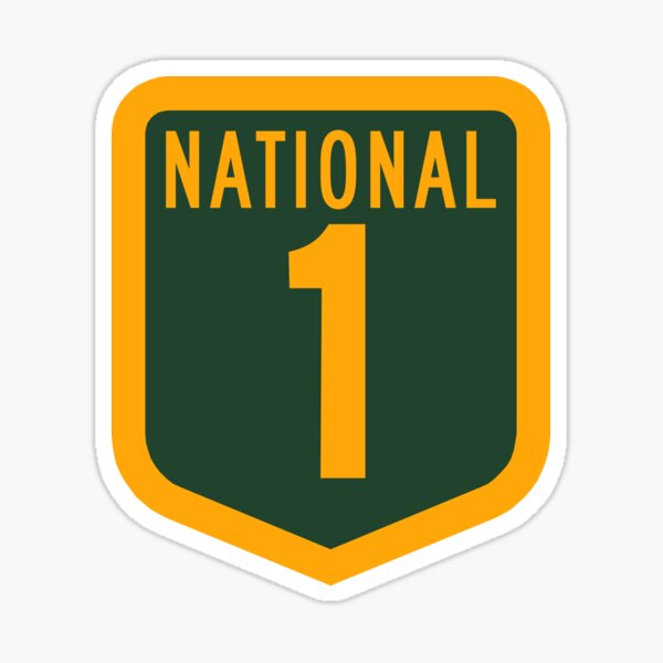 Item preview, Australian National Highway 1 | Australia Highway Shield Sign designed and sold by AustraliaHwy.