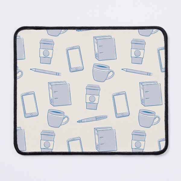 Item preview, Office Items Pattern #2 designed and sold by Bastiano's Nerdiverse.