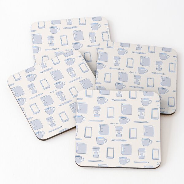 Item preview, Office Items Pattern #1 designed and sold by Bastiano's Nerdiverse.