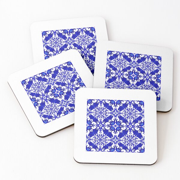 Item preview, Moroccan tile - cobalt blue designed and sold by svarupa.