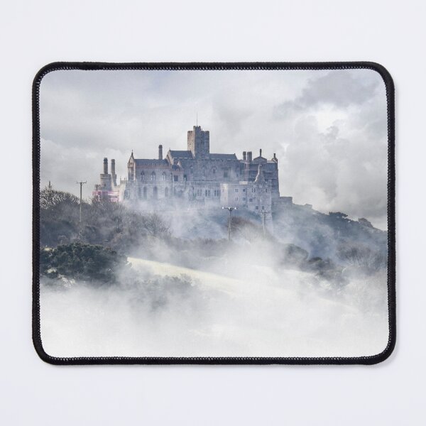 Item preview, St Michaels mount Cornwall,early misty morning designed and sold by kathleenjean.