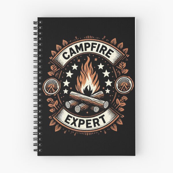 Aperçu de l'œuvre Expert en feux de camp créée et vendue par Tenpaces.