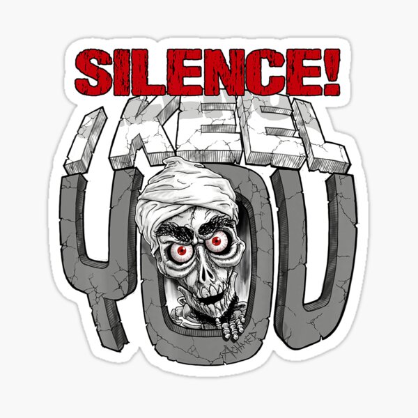 Aperçu de l'œuvre Jeff Dunham Silence ! Je te fais mal aux minéraux créée et vendue par SavannalCronam.