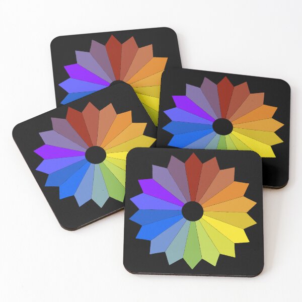 Item preview, 1896 Mayrick Color Wheel and Labels Flower Shape designed and sold by Pixelchicken.