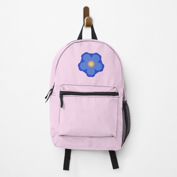 Vista previa del artículo con la obra «Flor azul y amarilla», diseñado y vendido por unknownoutfit.