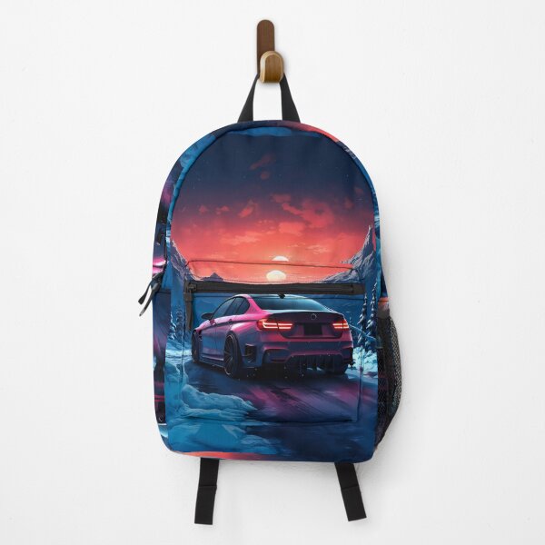 Item preview, Sports Sedan & Stunning Sunset In Alps designed and sold by RevUpDesign.