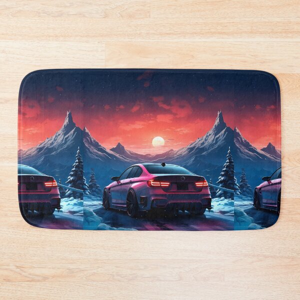 Item preview, Sports Sedan & Stunning Sunset In Alps designed and sold by RevUpDesign.