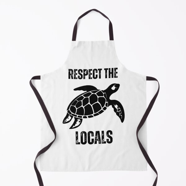 Item preview, Respect The Locals Sea Turtle designed and sold by Bra Art.