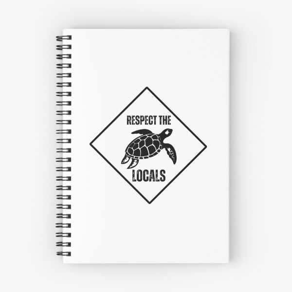 Item preview, Respect The Locals Sea Turtle designed and sold by Bra Art.