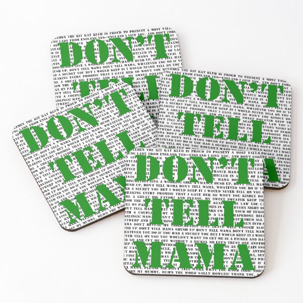 Item preview, Cabaret lyrics designed and sold by broadwaygirl142.