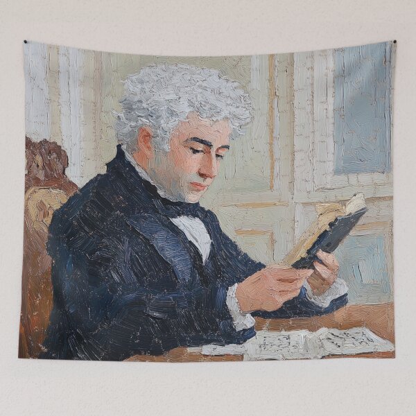 Item preview, Antoine Lavoisier | Post-impressionist painting style designed and sold by ComicsFactory.