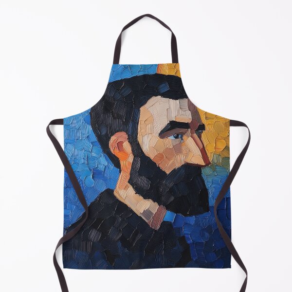 Item preview, Antoni Gaudi portrait | Post-impressionist painting style designed and sold by ComicsFactory.