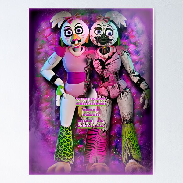 Artikel-Vorschau von FNAF: Sicherheitsverletzung - Glamrock Chica, designt und verkauft von BrHrocknroll.