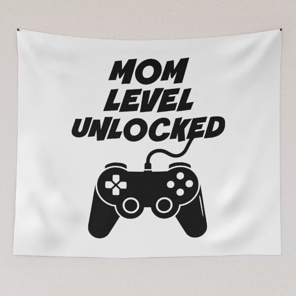 Item preview, Mom Level Unlocked designed and sold by PaulSDesign.