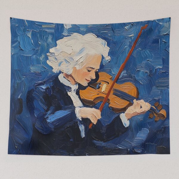 Item preview, Antonio Vivaldi | Post-impressionist painting style designed and sold by ComicsFactory.