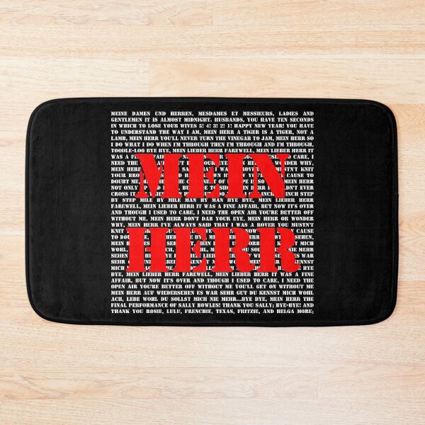 Item preview, Cabaret lyrics designed and sold by broadwaygirl142.