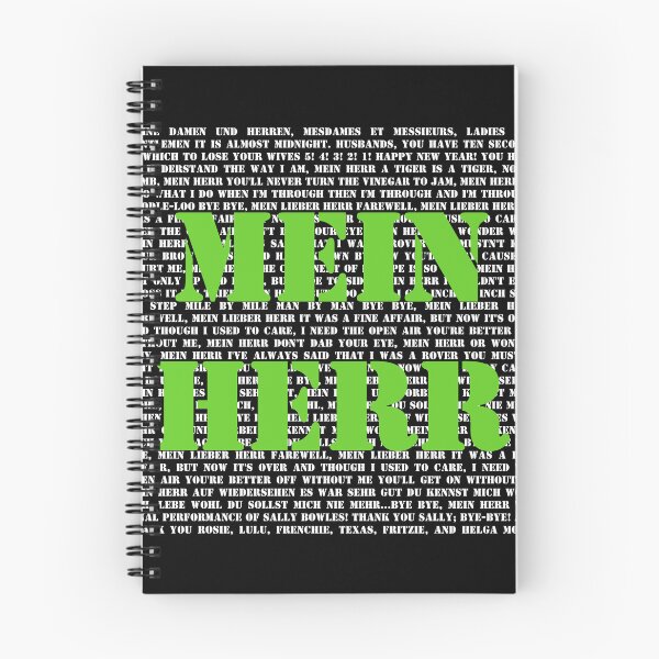 Item preview, Cabaret lyrics designed and sold by broadwaygirl142.