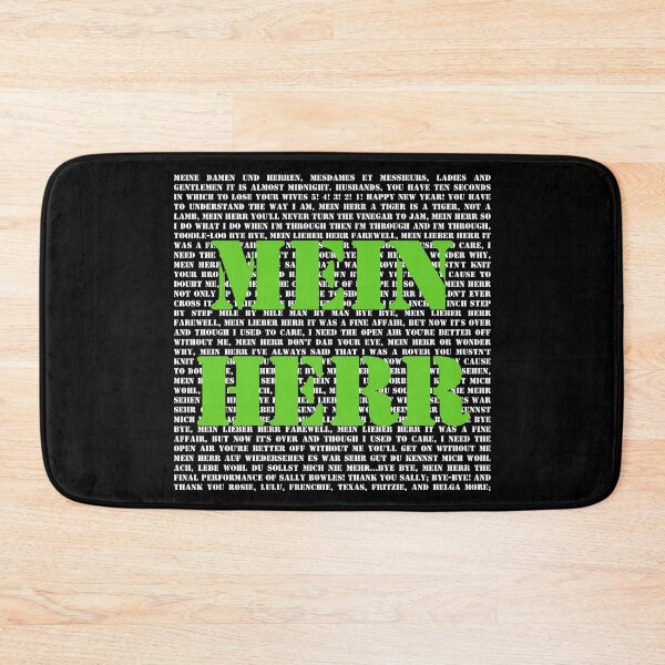 Item preview, Cabaret lyrics designed and sold by broadwaygirl142.
