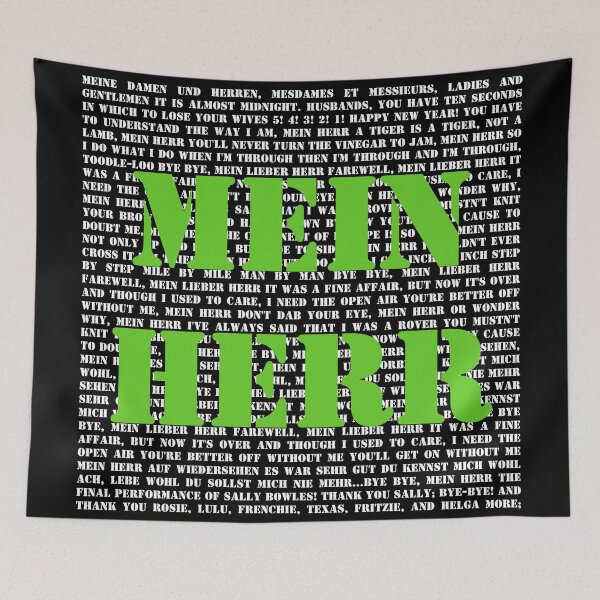 Item preview, Cabaret lyrics designed and sold by broadwaygirl142.