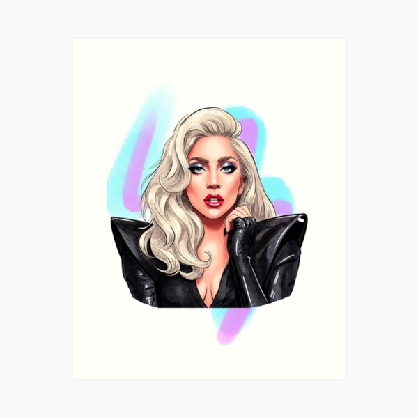 Artikel-Vorschau von Lady Gaga im 90er-Jahre-Stil, designt und verkauft von Dothestarkman.