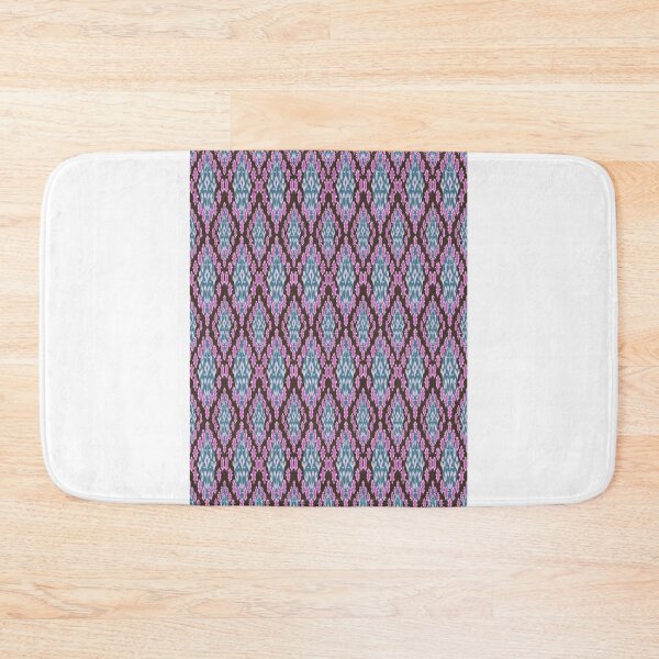 Item preview, Vibrant Thai Ikat Pattern | Traditional Asian Textile Art designed and sold by Mondee Shop.