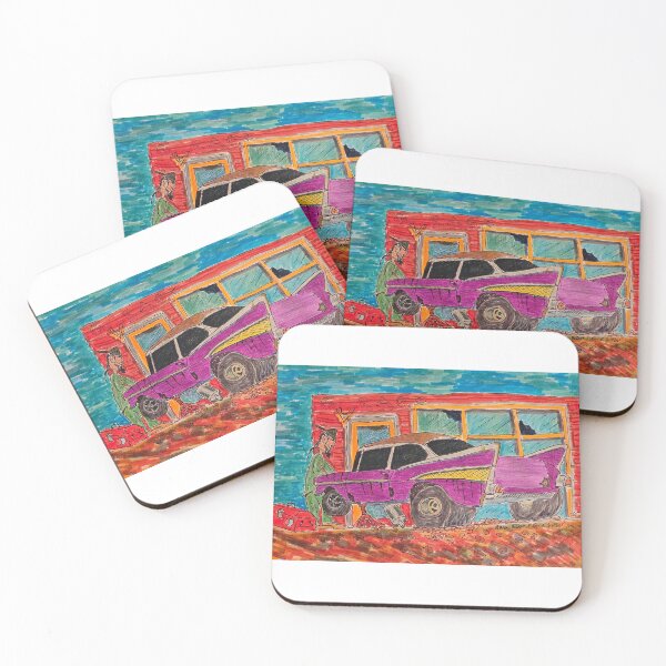 Item preview, Classic car and garage designed and sold by brianjt.