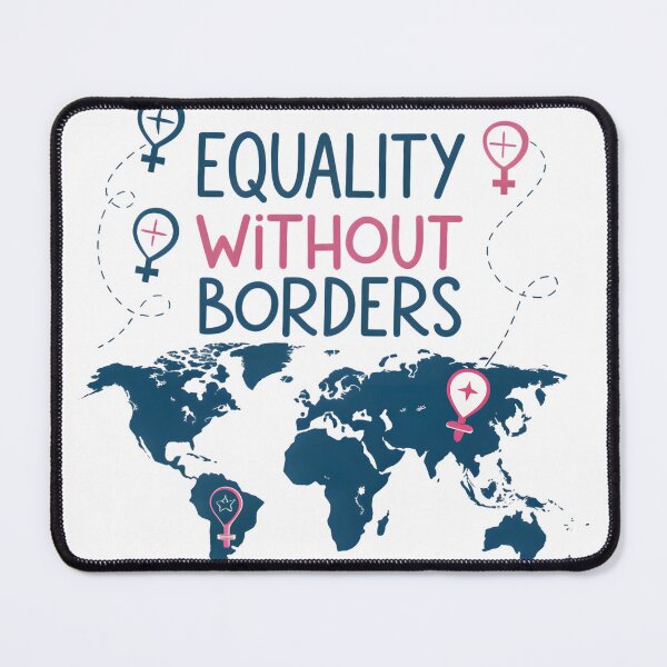 Item preview, Equity Without Borders - Women's History Month 2025 Design designed and sold by AnnDesignStudio.