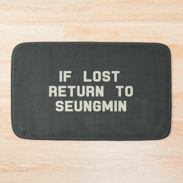 Item preview, If Lost Return to Seungmin Tee designed and sold by deluluhaze.