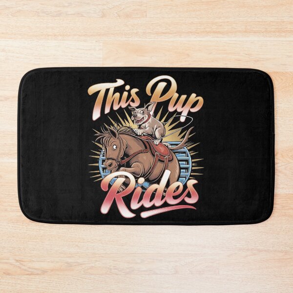 Item preview, This pup rides - Live cowboy dog - Cowboy dog the original - Long life cowboy dog - Cowboy dog only - Red hot cowboy dog designed and sold by JansenGS.