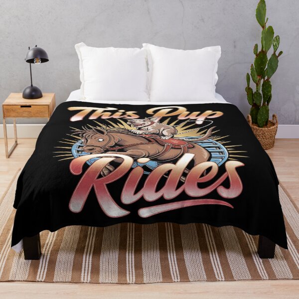 Item preview, This pup rides - Live cowboy dog - Cowboy dog the original - Long life cowboy dog - Cowboy dog only - Red hot cowboy dog designed and sold by JansenGS.
