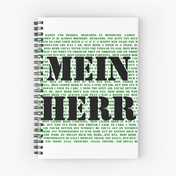 Item preview, Cabaret lyrics designed and sold by broadwaygirl142.