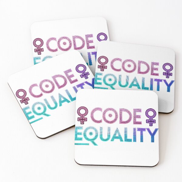Item preview, Code Equality: Women's History Month 2025 Digital Neon Art designed and sold by AnnDesignStudio.