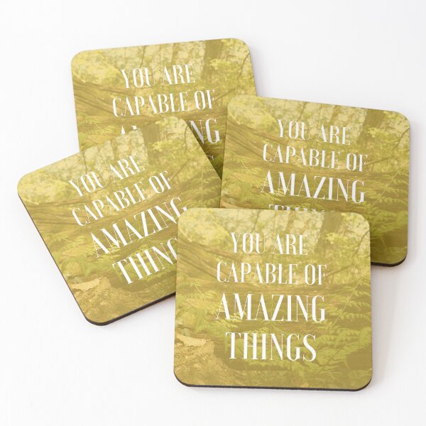 Item preview, You Are Capable Of Amazing Things designed and sold by StormCloudPhotography.
