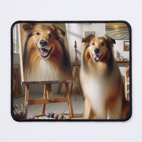 Item preview, Collie Painting designed and sold by Maria Dryfhout.