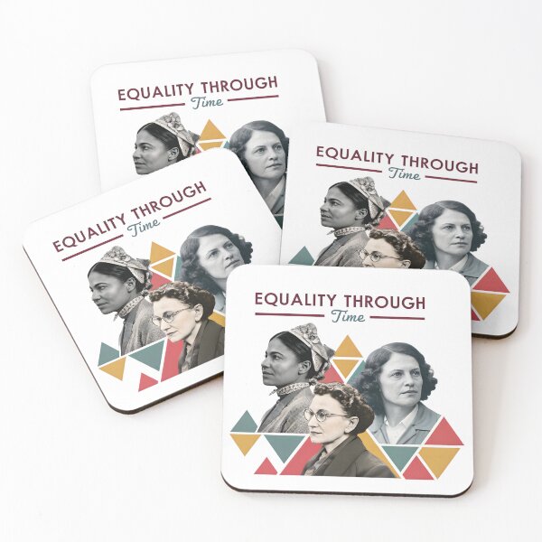 Item preview, Equality Through Time - Women's History Month 2025 T-Shirt Design designed and sold by AnnDesignStudio.