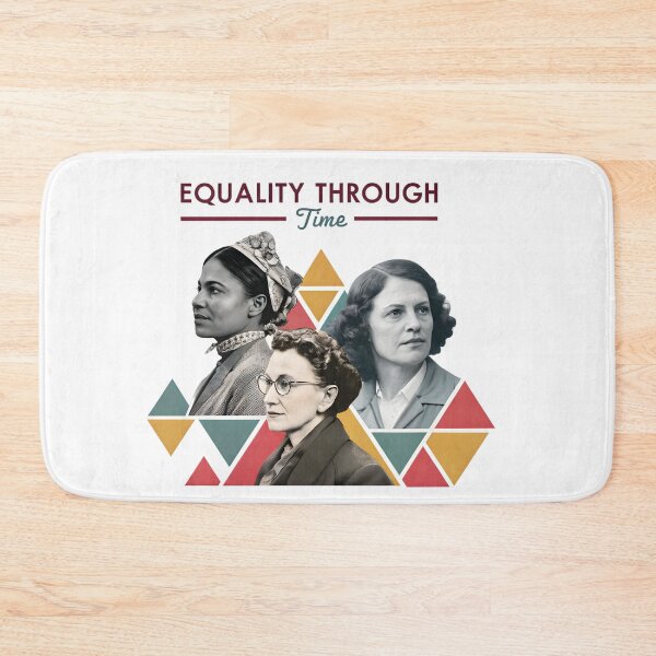 Item preview, Equality Through Time - Women's History Month 2025 T-Shirt Design designed and sold by AnnDesignStudio.