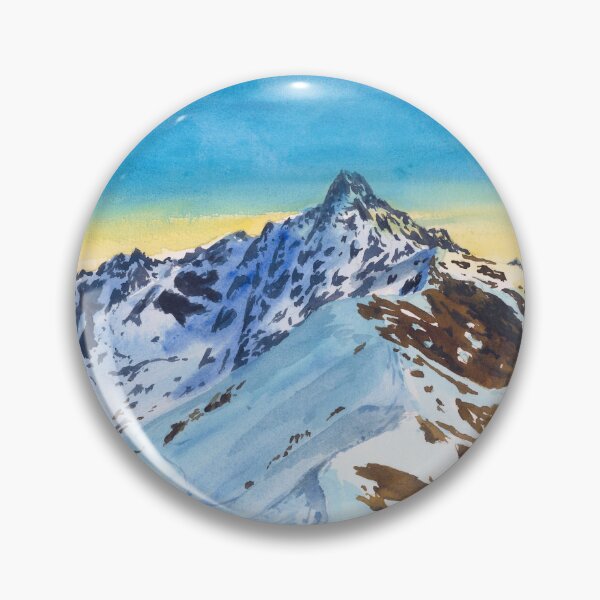 Artikelvorschau, Aquarell Tatra-Gebirge - Kasprowy-Gipfel entworfen und verkauft von kasiawajda.