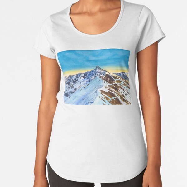 Item preview, Watercolour Tatra Mountains - Kasprowy Summit designed and sold by kasiawajda.