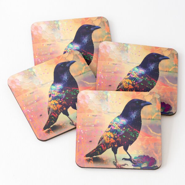 Item preview, Vibrant Crow Art designed and sold by clarazen.