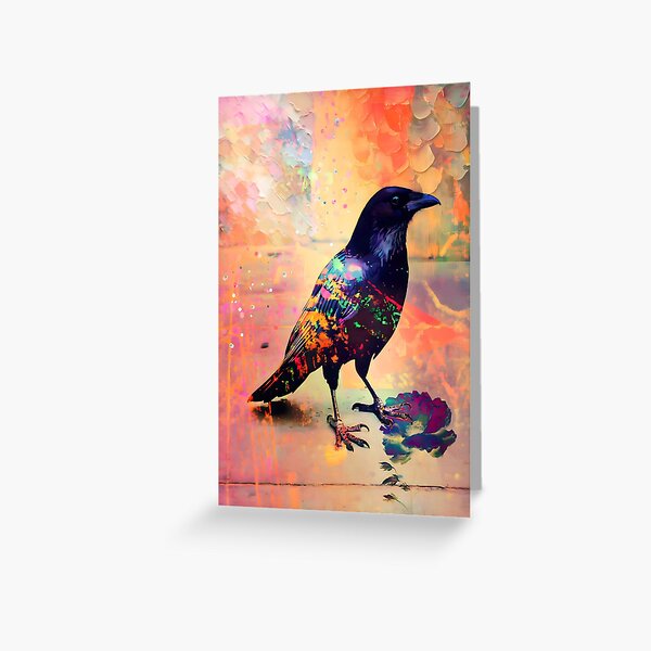 Item preview, Vibrant Crow Art designed and sold by clarazen.