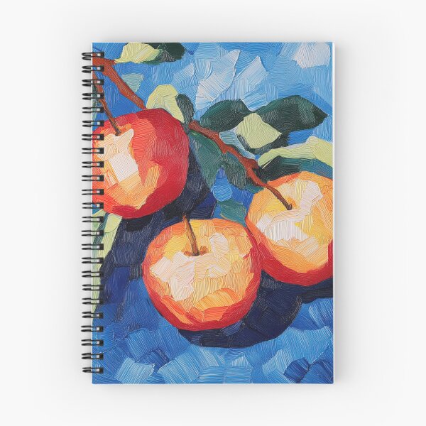 Item preview, Apple fruit | Post-impressionist painting style designed and sold by ComicsFactory.