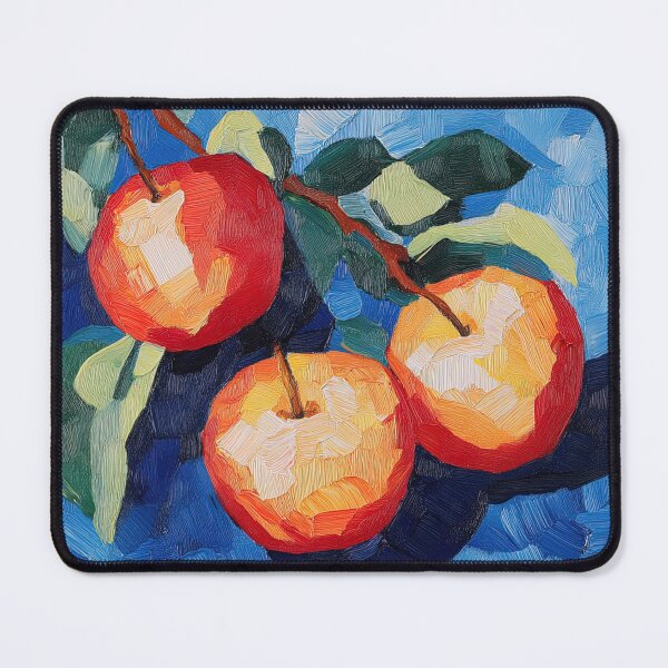 Item preview, Apple fruit | Post-impressionist painting style designed and sold by ComicsFactory.