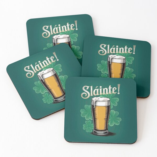 Item preview, Slàinte! Saint Patrick's Day Pint of Beer and Green Shamrocks designed and sold by moonbloom.