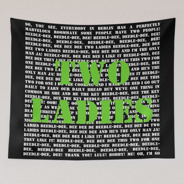 Item preview, Cabaret lyrics designed and sold by broadwaygirl142.