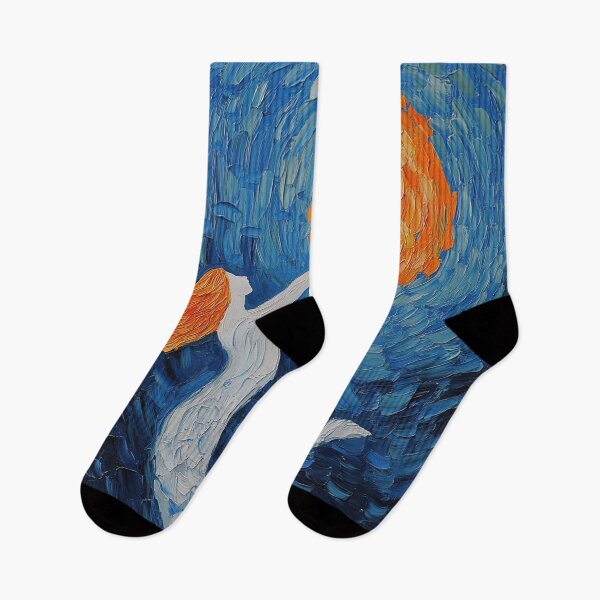 Item preview, Aquarius zodiac symbol | Post-impressionist painting style designed and sold by ComicsFactory.