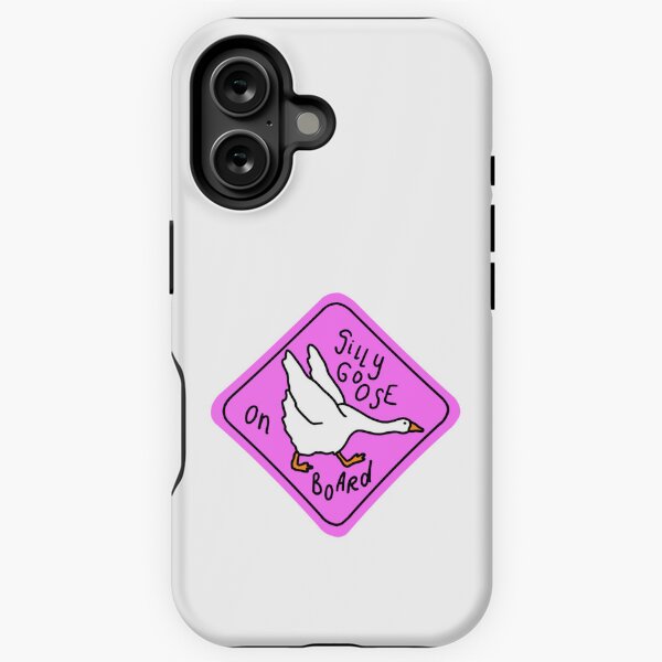 Aperçu de l'œuvre Oie idiote à bord rose créée et vendue par Chanaika4.