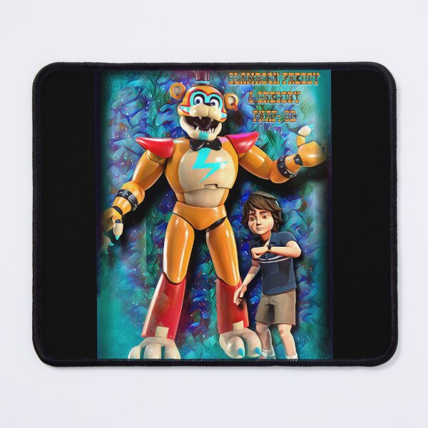 Item preview, FNAF: Security Breach - Glamrock Freddy & Gregory designed and sold by BrHrocknroll.