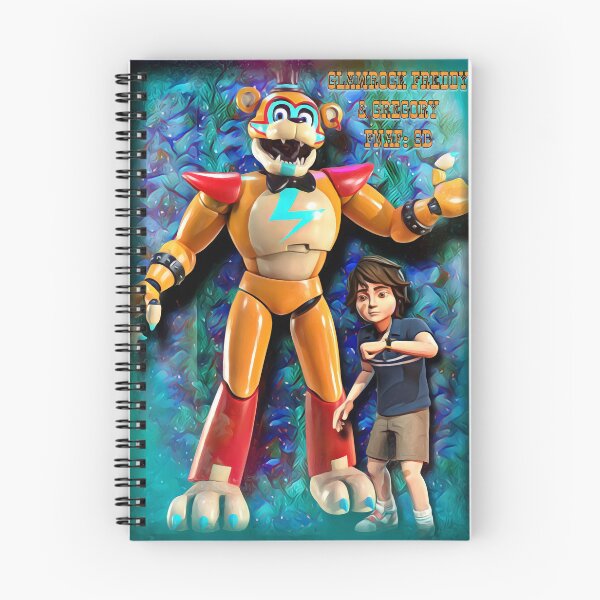 Item preview, FNAF: Security Breach - Glamrock Freddy & Gregory designed and sold by BrHrocknroll.